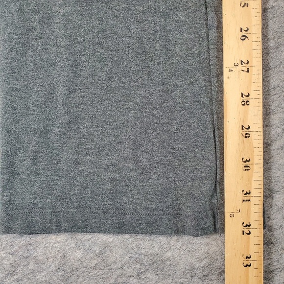 Vintage Aeropostale Sweatpants Womens Small Grey Foldover Y2K Spellout Flare 00s - Picture 5 of 9